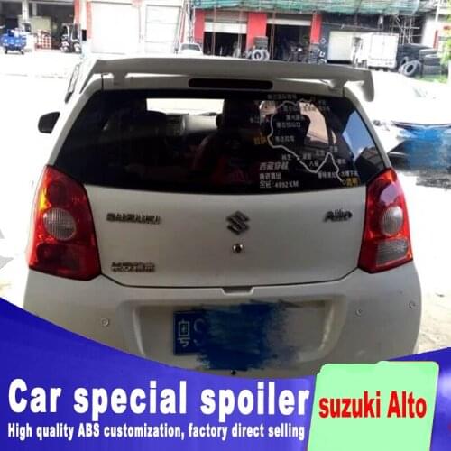 2005-2015 high quality ABS material For suzuki Alto style spoiler for big High hardness spoilers by primer or DIY color paint