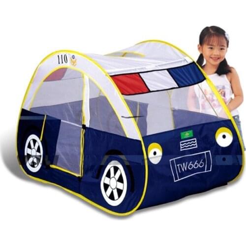 [ Funny] Indoor outdoor camping catoon car tent House Ocean ball pool child park picnic holiday game play tent baby kids toy