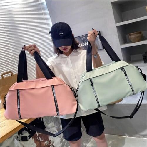 Excursion Bag For Women 2021 Yoga Bag Fitness Airport Travel Bag Large Capacity Vacation Clothes Single Shoulder Bag Handbag Sac