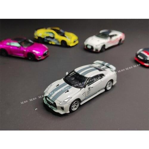 1:64 NISSAN GT-R R35 NISMO Alloy model car Metal toys for childen kids diecast gift