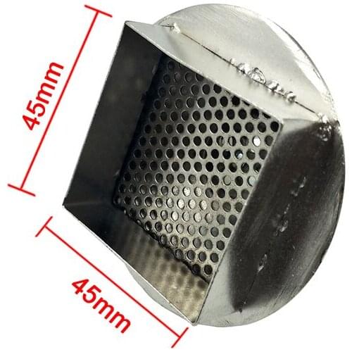1PCS 45*45mm Square Hot Air Gun Nozzle BGA Soldering Station Rework Stations Hot Air Gun For Use In A Variety Of Hot Air Welding