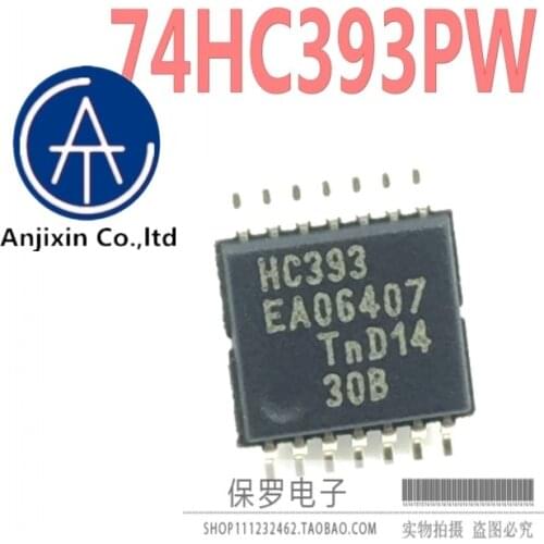 10pcs 100% orginal new logic chip SN74HC393PW 74HC393PW HC393 TSSOP-14 real stock