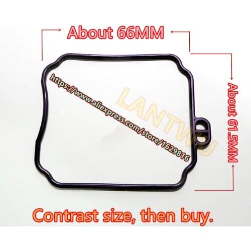 4pcs / pack) YM Virago XV125/250/400 FZR250 XVS400 Mikuni carburetor Bottom shell (rubber) gasket seal housing