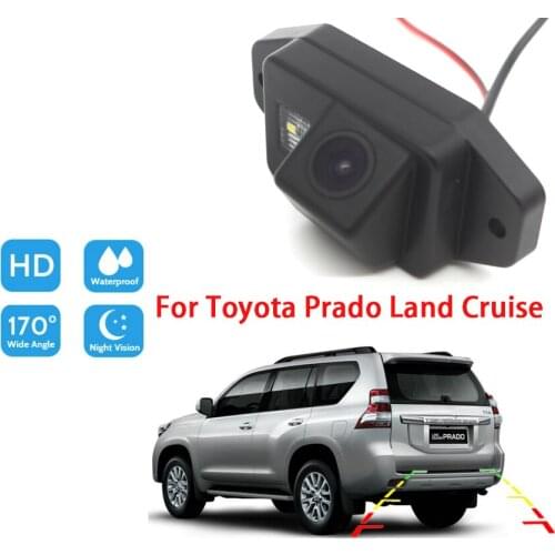 CCD Car rear view camera For Toyota Prado Land Cruise HD waterproof Car wireless rear view reversing Camera high quality RCA