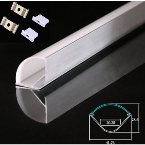 DHL 10-100PCS 1m V Shape LED aluminum profile Led Line light 3528 5050 5630 hard/soft led strip,milky cover aluminum channel