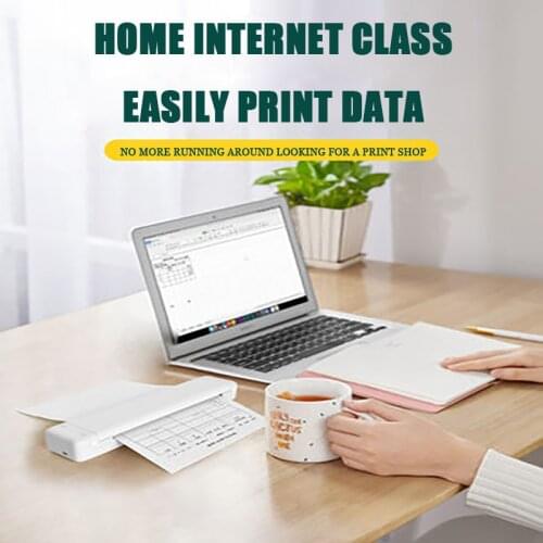 Homework printer family small A4 students use black and white mobile phone to connect to the family wireless WiFi mini portable