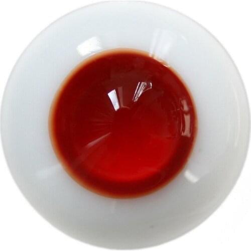 [wamami] 16mm Red Glass Eyes Eyeball BJD Doll Dollfie Reborn Making Crafts
