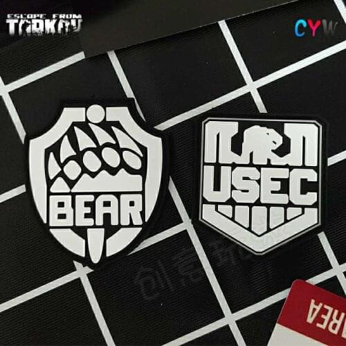 Russian Flag Escape from Tarkov Army Military BEAR USEC Patches Tactical Emblem Appliques Russia Badges