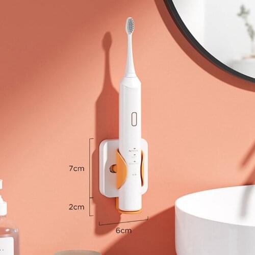 Wall-mounted Gravity Induction Electric Teeth Brush Storage Rack Free Punching Bathroom Storage Rack Brush Storage Supplies