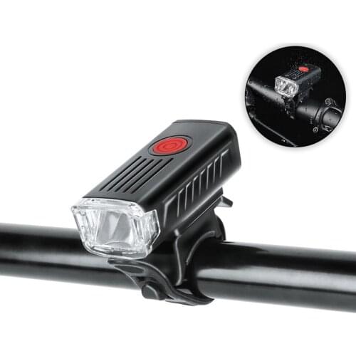 KoKossi Waterproof Bicycle Lights Rechargeable USB Headlights Riding Accessories Equipment Outdoor Cycling Lighting Headlights