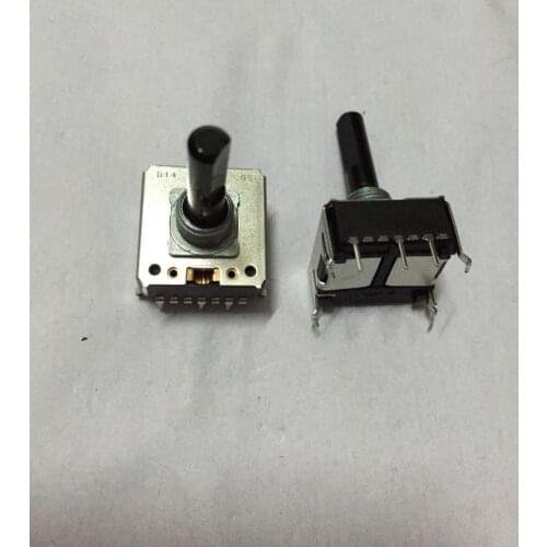 Original new 100% potentiometer step 9 points EVCXAD039B14 handle length 24MM 3pin B10K (SWITCH)