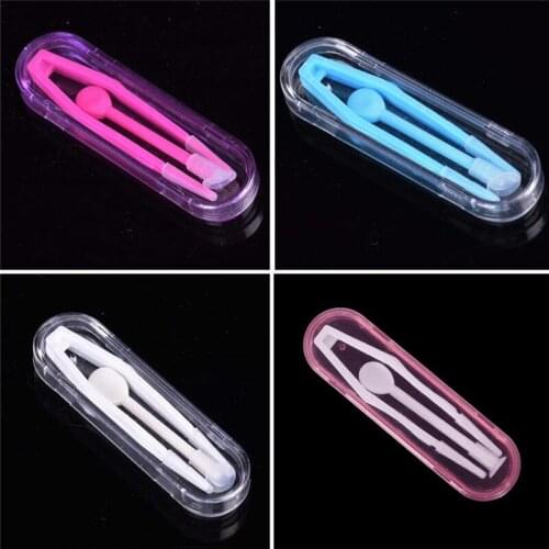 Imixlot 1Set New Multicolor Contact Lenses Tweezers Suction Stick for Special Clamps Tool Contact Lens Inserter Remover