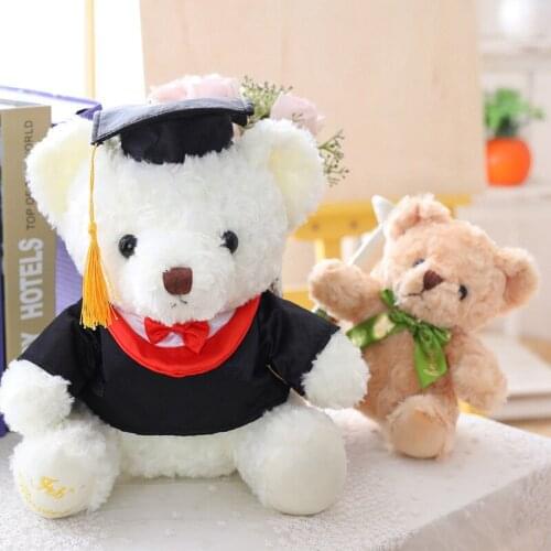 Dr. Bear Plush Toy Lovely Teddy Bear Cute Soft Stuffed Animals Doll Pillow For Girls Children Kids Baby Birthday Gift 28cm