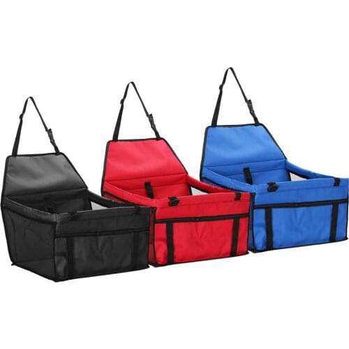 Pet Dog Seat Cushion Carrier Car Seat Pad Safe Carry House Cat Puppy Bag Car Travel Accessories Foldable Oxford Protector Pet Ma
