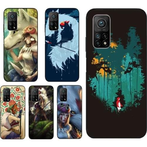 Studio Ghibli Princess Mononoke Case For POCO M3 Pro F3 X3 Pro Cover For Xiaomi Mi11 11Lite 11Pro Mi 10T Pro Note 10 Lite