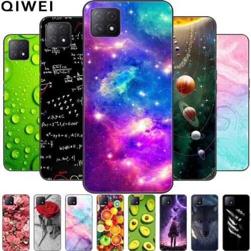 For OPPO A73 5G Case Flower Cute Soft TPU Silicone Phone Cover For OPPO A73 5G 6.5'' A 73 Cases Back Fundas for OPPOA73 CPH2161