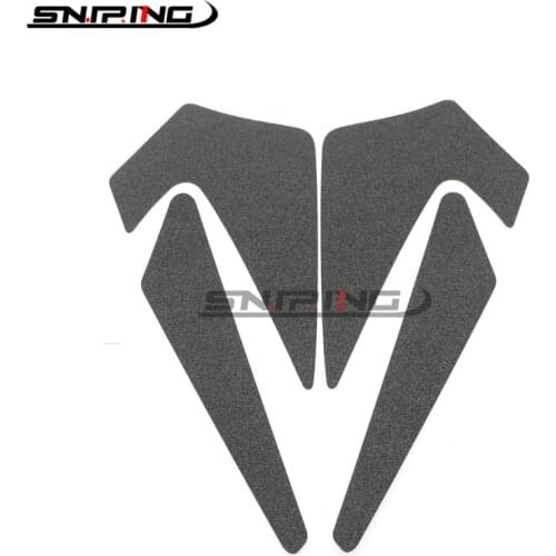 Yamaha MT-07 FZ-07 MT 07 FZ 07 2015-2017 Motorcycle fuel tank protection decals knee pads non-slip stickers grip traction pad