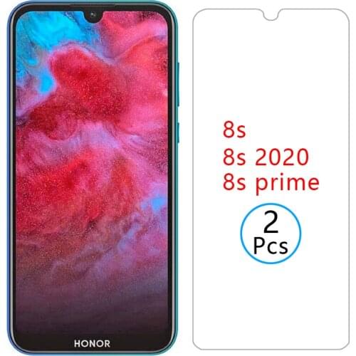 Protective glass on honor 8s prime 2020 screen protector tempered glas for huawei honor8s 8 s s8 8sprime 8s2020 film honer onor