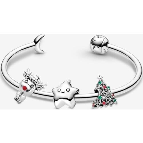 2020 Winter New Exquisite Stars, Christmas Tree, Deer Bracelet Set, High-quality Jewelry, Stylish Christmas Gifts For Your Wife