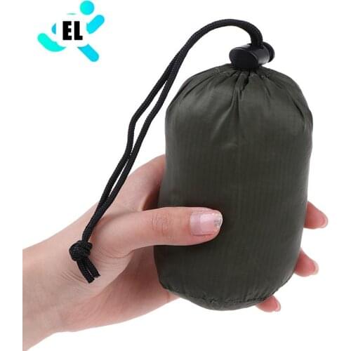 1pc Camping Sleeping Bag Storage Bag Outdoor Emergency Sleeping Bag Storage With Drawstring Sack For Camping Hiking