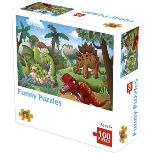 Kids Parenting Puzzle Wooden Toys Children Early Learning Dinosaur Animal Puzzle Education Toys Juguetes Wooden Toys BK50PT