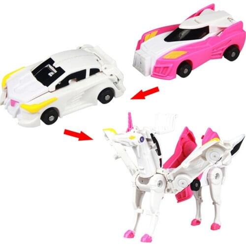 Hello Carbot Unicorn Mirinae Prime Unity Series Transformation Transforming Action Figure Robot Vehicle Car Toy For Children