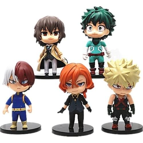 Anime My Hero Academia Figure PVC Age of Heroes Figurine Deku Action Collectible Model Decorations Dolls for Children