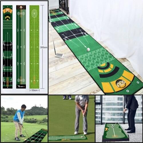 Indoor Mini Putting Ball Carpet Leisure Sports Training Golf Hitting Rug for Bedroom Washable Anti-Slip Practice Golf Mat
