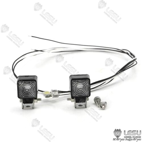 LESU Upgraded LED Spot Light B for 1/14 RC Tractor Truck Dumper DIY Model TAMIYA Trailer Car Scania MAN