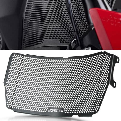 2021 NEW For Ducati Ducati Monster 1200 R 821 Dark Stripe Stealth 1200 Monster Motorcycle Radiator Guard Grille Cover Protector