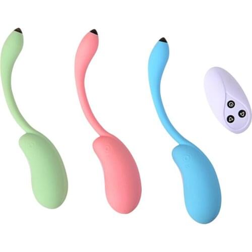 Rechargeable Wireless Remote Control Vibrator Sex Toy Anal Eggs Sex Vibrator For Female