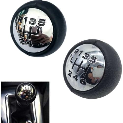 Gear Shift Knob For PEUGEOT 307 308 3008 407 5008 807 PARTNER B9 TEPEE / Citron C3 (A51) C4 Picasso C8 Car Styling Accessories