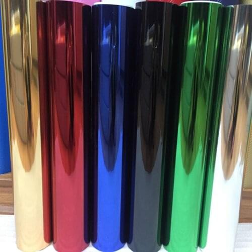 High quality Metal transfer PU VINYL for Plotter machine cutter for Garment Size:1 Yard ( 50CM Width x 100CM Length)