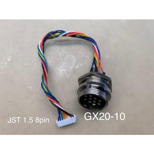 GX20-10 GX16-9 ZH1.5 Female Male GX16 GX20 plug-in Aviation Plug Socket Connector With 15cm 28AWG