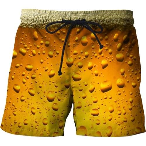 2021 summer swimming trunks 3D printing casual beach pants fitness street mens comfortable shorts fashion hip-hop sports pants