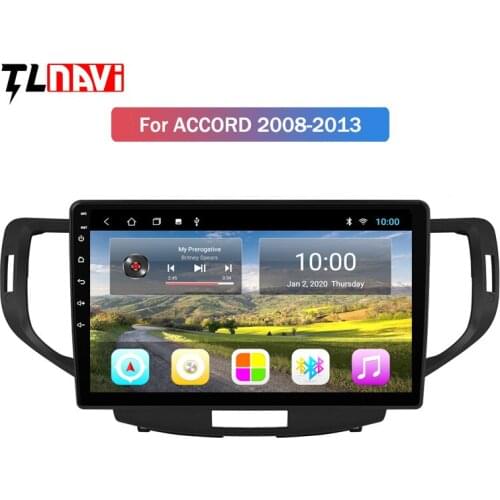 2G RAM For Honda Accord 8 2008 2009 2010 2011 2012 Car Radio Multimedia Video Player Navigation GPS Android 9