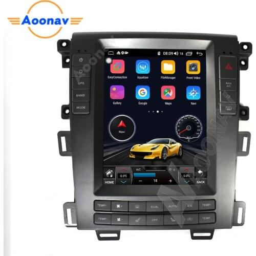 Android 10.0 car stereo auto radio Tesla style For ford edge 2009-2014 car radio multimedia player GPS navigation