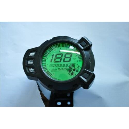 BWS Colorful City Iron Man Motorcycle Refit LCD Meter Dashboard Mine Table