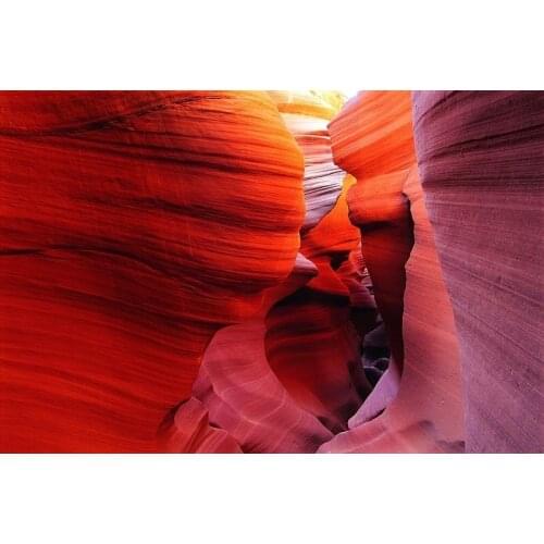 Fantasy Picture of the landscape printed on canvas from a high-tech photo , special abstract oil painting for home decor