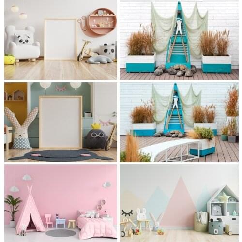 Children Kids Portrait Photography Backdrops Baby Shower Newborn Birthday Photo Backgrounds Room Party Decor 210318ETF-03