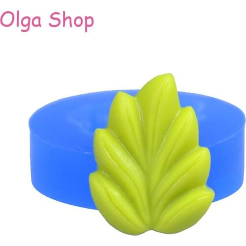 PYL009 20.7mm Leave / Leaf Silicone Mold - Sugarcraft, Fondant, Chocolate, Resin, Cookie Biscuit, Gum Paste, Jewelry, Food Safe
