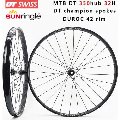 MTB DT Swiss 350 wheel 12 Speed SUN RUROC 42 42MM width 32H 110x15MM 148x12mm 29er XC Mountain bike set BOOST 148MM