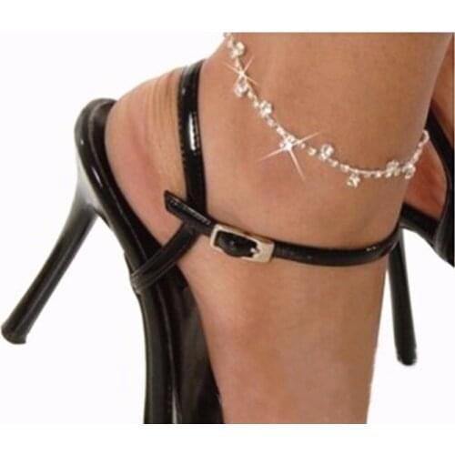 2020 Hot New Fashion Korean style Rhinestone Anklet Bracelets Anklets Small incense wind fashion jewelry Womens gifts