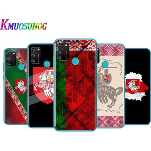 Transparent Cover Belarus flag For Honor V30 View 20 V20 30i 30S 30 20S 20E 20i 20 Lite Pro Plus Phone Case