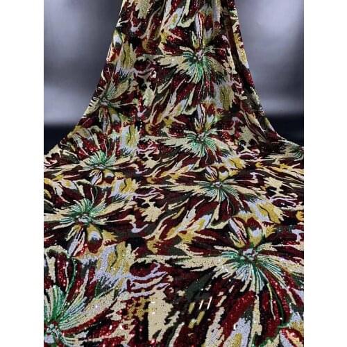 On sale french net lace fabric S-9732 for bridal dress embroidered tulle lace fabric