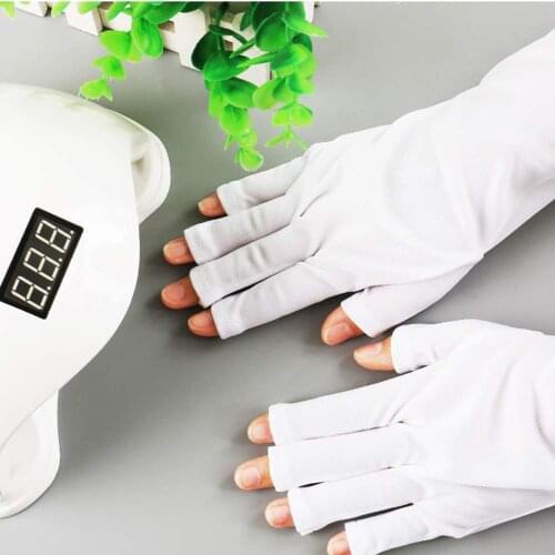 UV Shield Glove - Anti UV Protective Sleeves Glove for Gel Manicures UV/LED Lamps/Nail Dryer