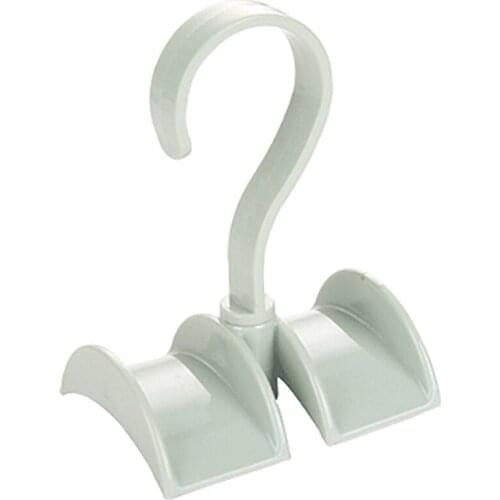 Rotating Storage Rack Bag Hanger Without Punch Clothes Plastic Rack Tie Coat Closet Hanger Wardrobe Organizer Green