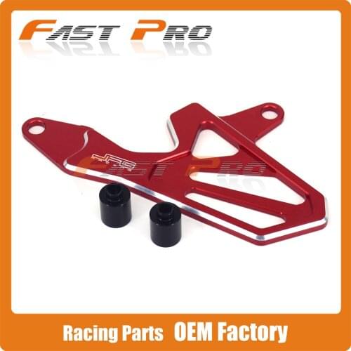 Red Billet Front Sprocket Guard Protect Case Saver Drive Cover For Honda XR250 BAJA 95-02 MOTARD 03-07 04 05 06 07