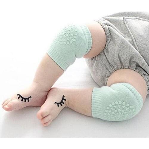 1 Pair Infant Baby Leg Knees Protector Toddler Knee Pads Anti Slip Crawling Safety Leg Warmers Anti Slip Crawling Accessory