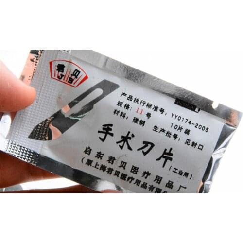 11# 10 pcs Blades for Wood Carving Tools Engraving Craft Sculpture Knife Scalpel Cutting Tool PCB Repair Scalpel blade